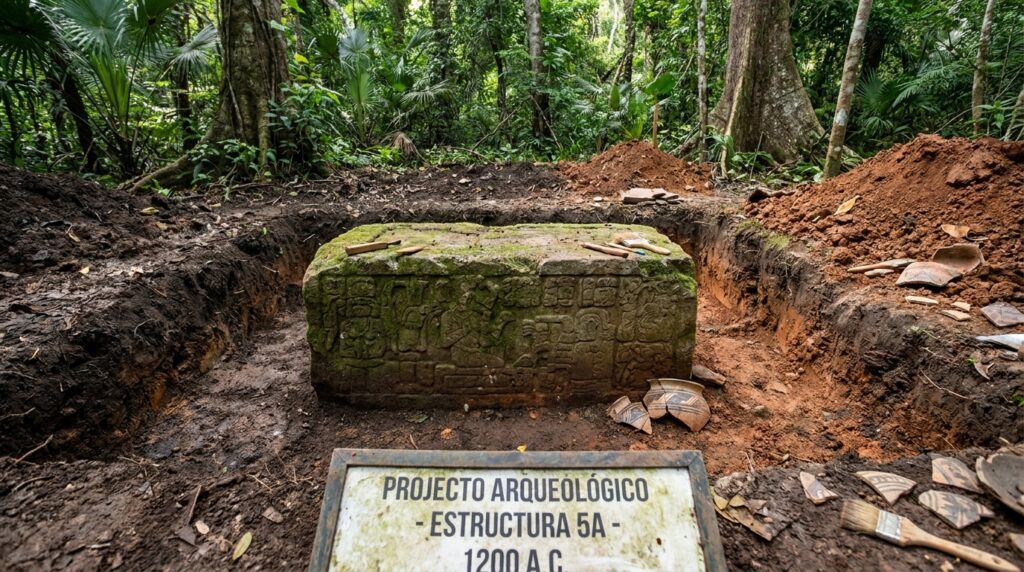 Altar de 3.200 anos descoberto por arqueólogos revela vestígios de cerimônias ancestrais