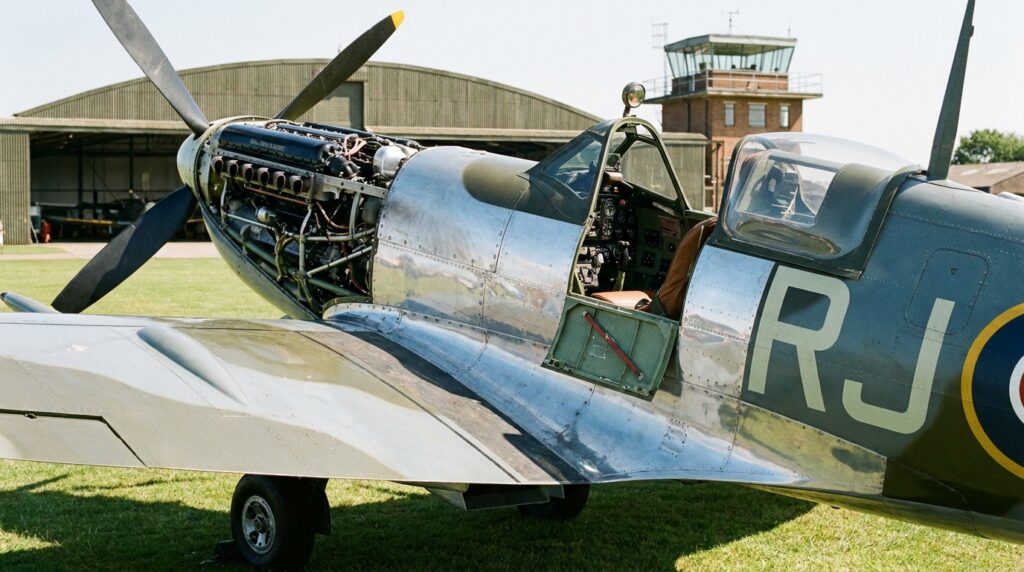 Mais de 80 anos após a Segunda Guerra, o famoso caça britânico voltou a voar em um evento histórico