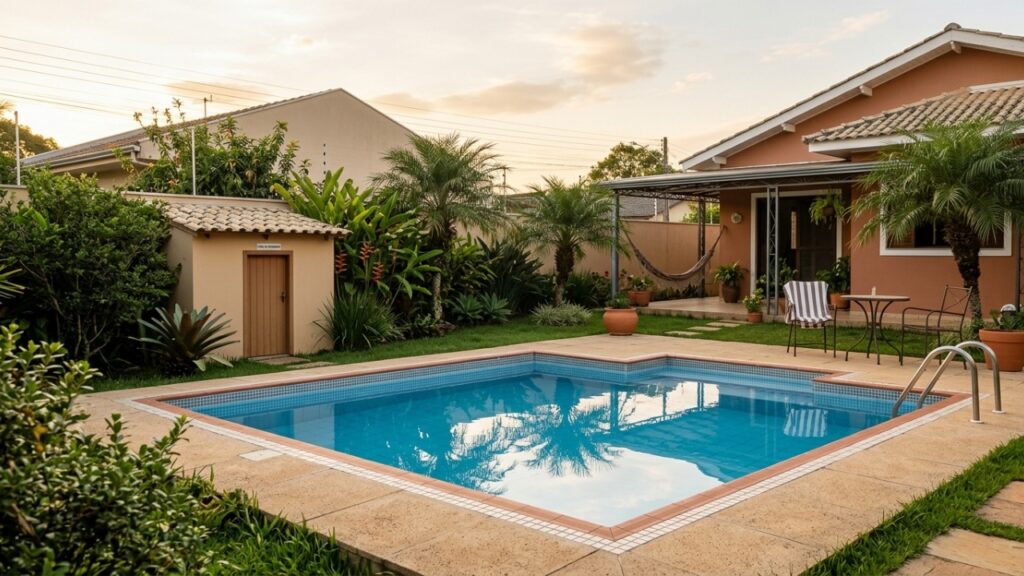 Quanto custa construir uma piscina de 6 por 3 metros e quais despesas vão além da escavação e do revestimento