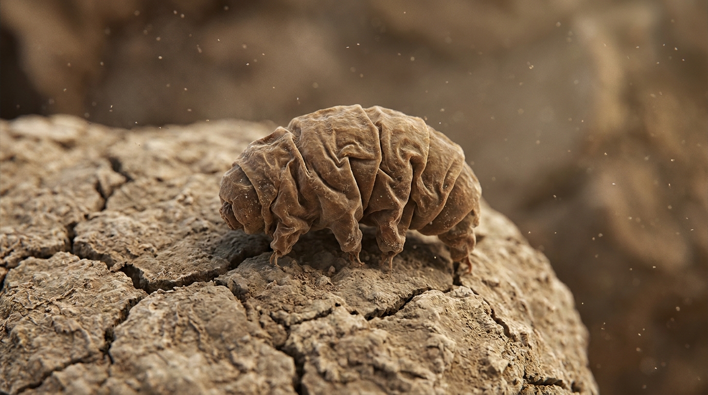 O animal microscópico que sobrevive ao vácuo do espaço e a temperaturas extremas
