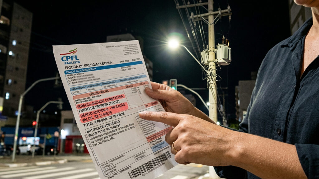 Inquilino aluga casa, descobre furto de energia do antigo morador e companhia elétrica cobra multa de R$ 10 mil indevidamente do novo morador