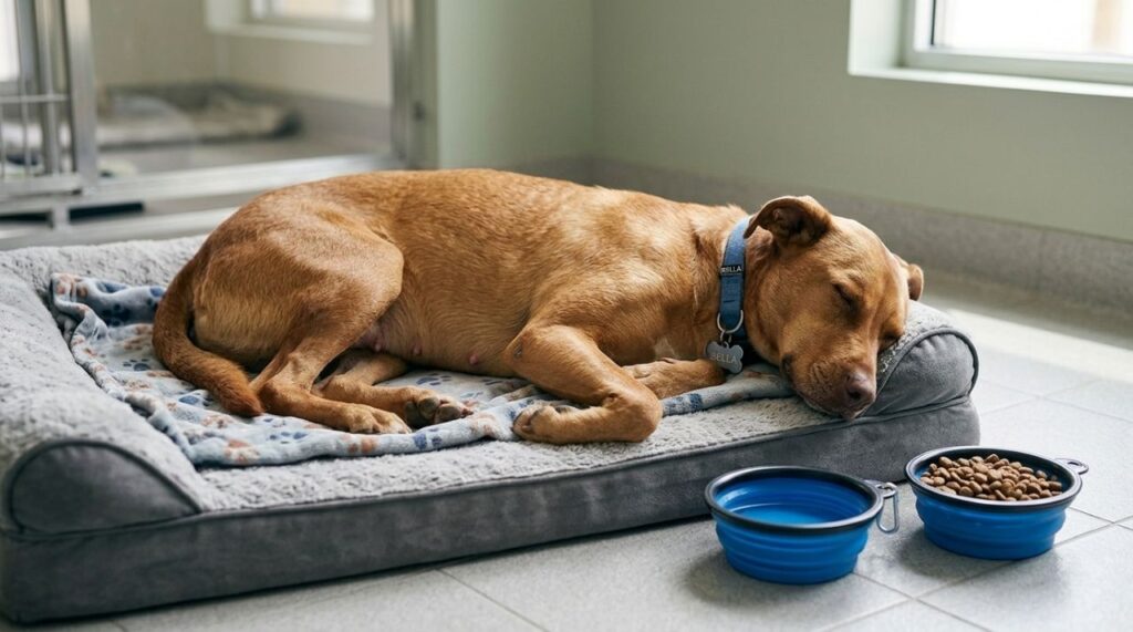 Cão abandonado e faminto surpreende com recuperação impressionante