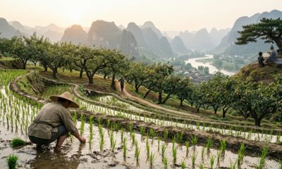 Provérbio chinês do dia: "Se você fizer planos para um ano, plante arroz; se fizer planos para 10 anos, plante árvores; e se fizer planos para a vida toda, eduque uma pessoa."