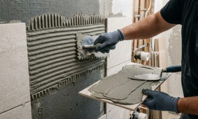 Como assentar azulejo no banheiro do jeito certo e evitar peças tortas ou rejunte irregular