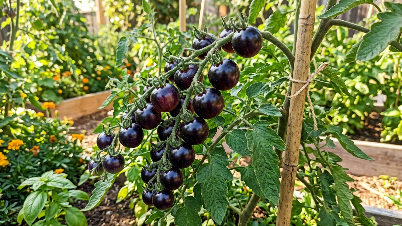 Esse tomate exótico não é vermelho e é extremamente doce: de cultivo fácil em vasos, a planta produz frutos deliciosos que encantam a horta