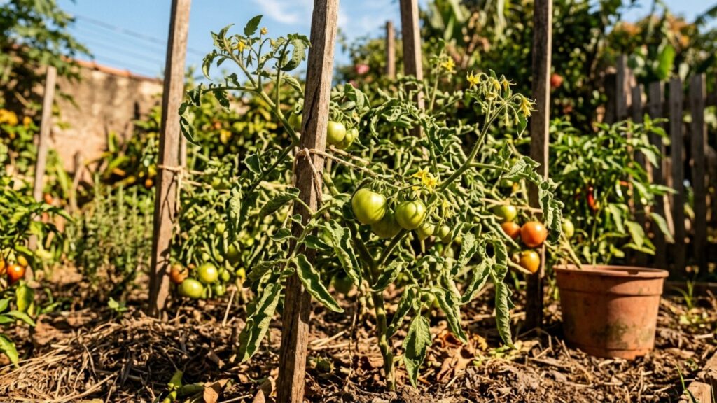 Misture 1 colher desse ingrediente na água de rega e seu tomateiro voltará a produzir como nunca