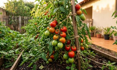 Nem mais fertilizante, nem produto caro: estes cuidados ajudam os tomates a amadurecerem mais rápido no próprio pé