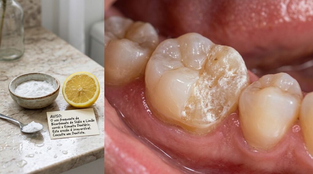 Aplicar bicarbonato de sódio e limão nos dentes: para que serve e por que recomendam essa mistura