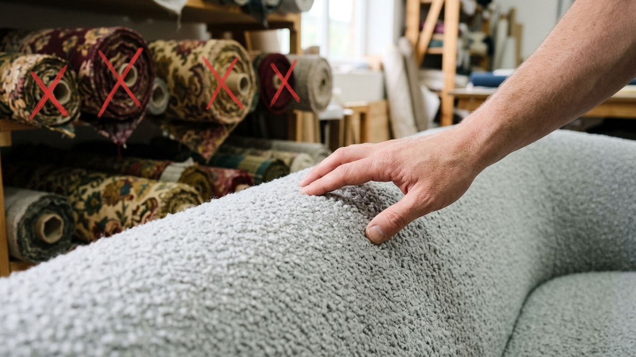Adeus estofados sem textura: a nova onda do tecido Bouclé que imita lã de ovelha para renovar poltronas de destaque com grande vantagem visual
