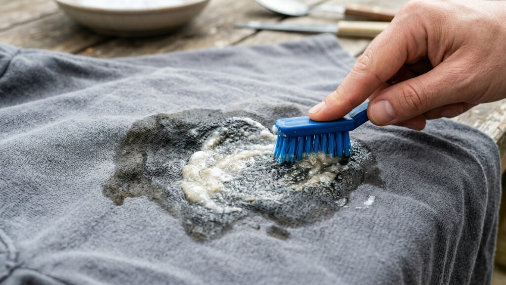 Sem tira-manchas caros, nem lavanderia: a melhor forma de remover marcas de óleo recentes da roupa usando apenas amido de milho