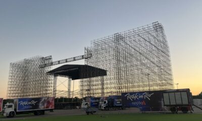 Rock in Rio revela estrutura gigante da Cidade do Rock a 49 dias do festival