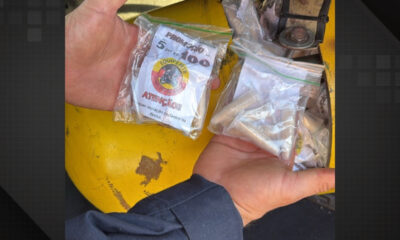 PRF apreende 5 kg de cocaína escondidos em cilindro de gás na Dutra