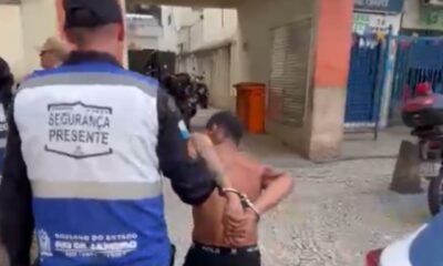 Homem com 7 passagens é preso em flagrante após furtar farmácia em Copacabana