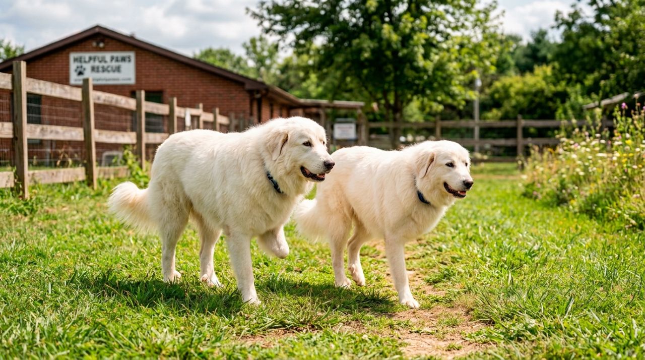 Dois cães na lista de eutanásia perdem a mesma pata e descobrem que pertencem à mesma família