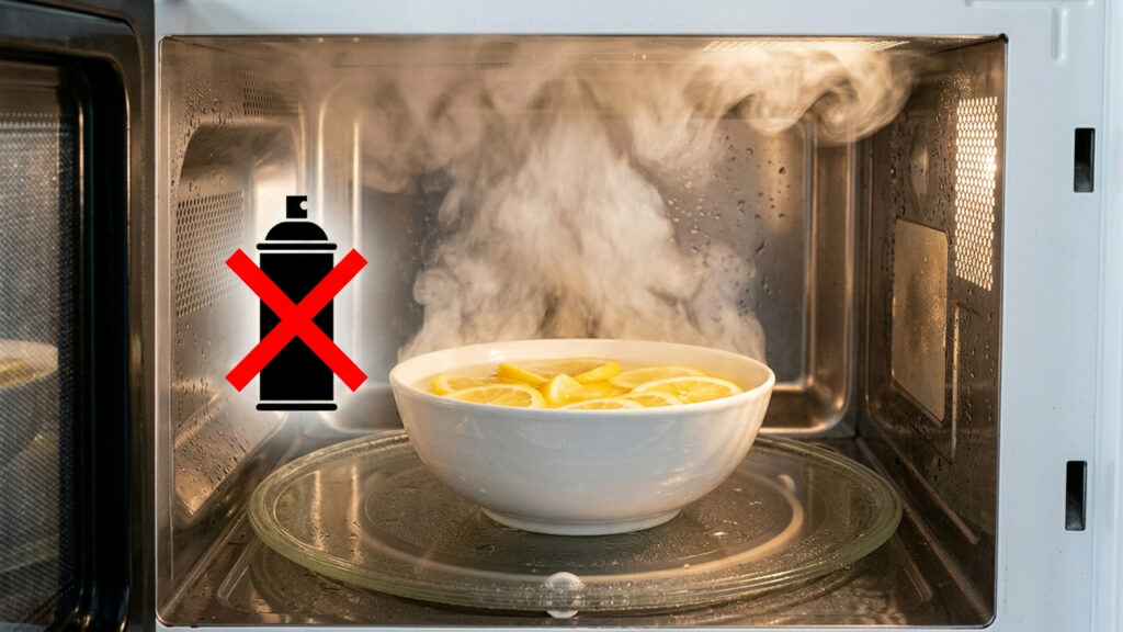 Sem desodorizadores caros, nem produtos químicos: a melhor forma de remover o cheiro de queimado do micro-ondas usando apenas vapor de limão