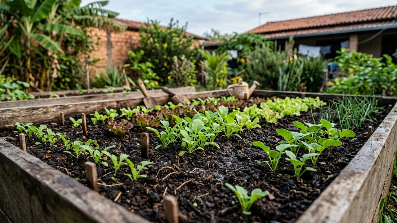 Plante agora no fim de julho e colha em agosto: as hortaliças de crescimento rápido que enchem a horta