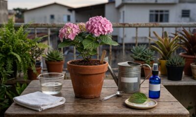 Especialista em plantas: "O vinagre é o meu segredo para cuidar delas."