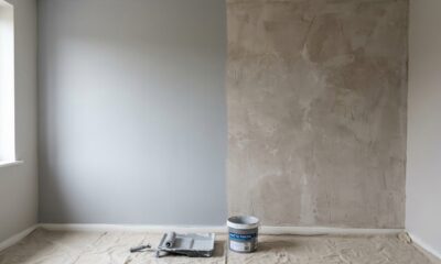 O jeito certo de pintar reboco novo para evitar manchas e descascamentos