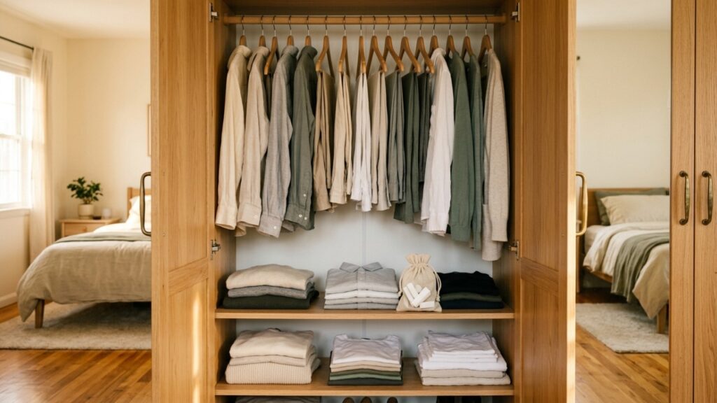 Colocar pedaços de giz dentro do guarda-roupa: para que serve e por que recomendam esse truque simples