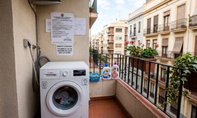 Morador coloca máquina de lavar roupas na varanda do seu apartamento e é multado em mais de R$ 15 mil reais