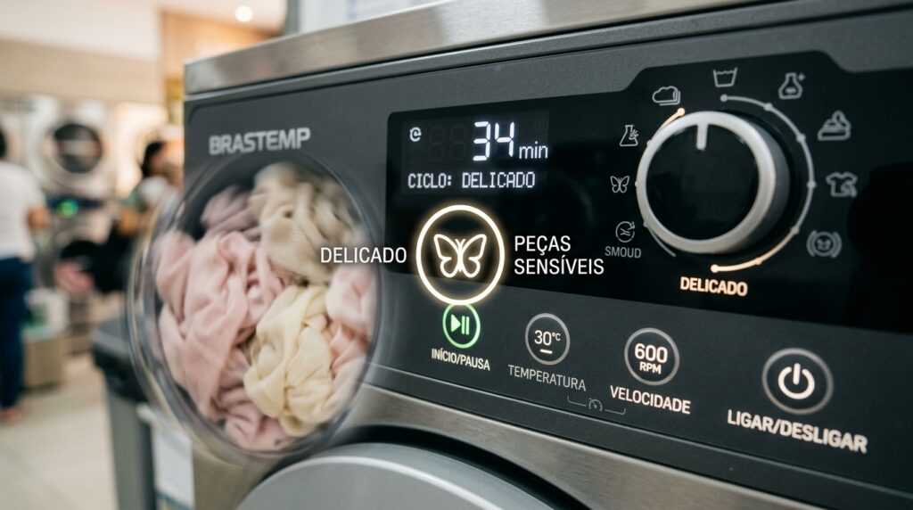 O que significa o símbolo da borboleta na máquina de lavar? Muitos usuários o utilizam incorretamente