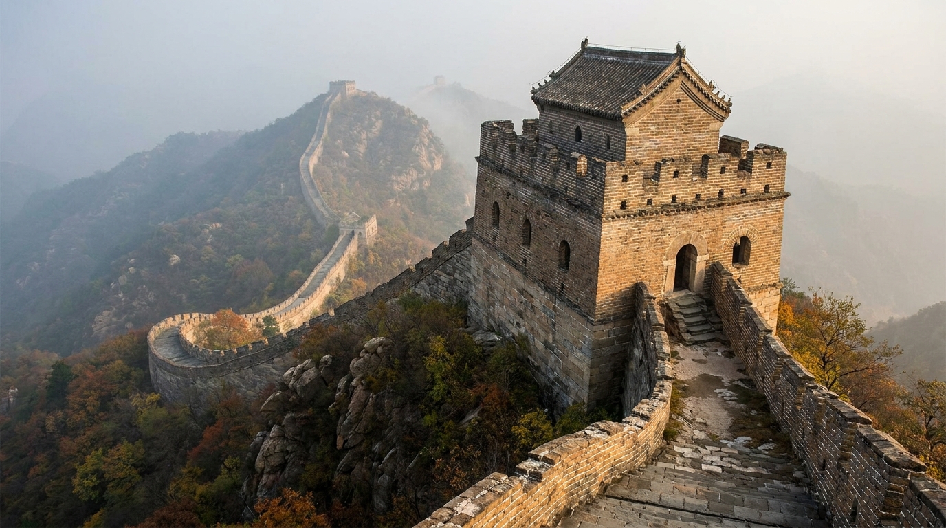 Por que a China destruiu parte da Grande Muralha: a decisão que refletia uma nova estratégia militar