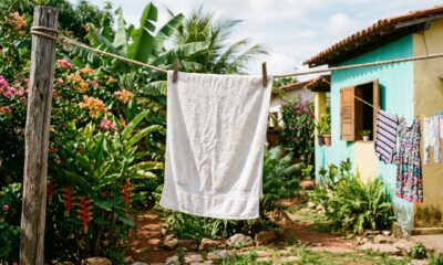 Toalha limpa continua com cheiro de mofo? O segredo pode estar no vinagre