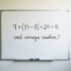 Você consegue resolver 9 × (14 − 8) + 24 ÷ 4 em menos de 30 segundos?