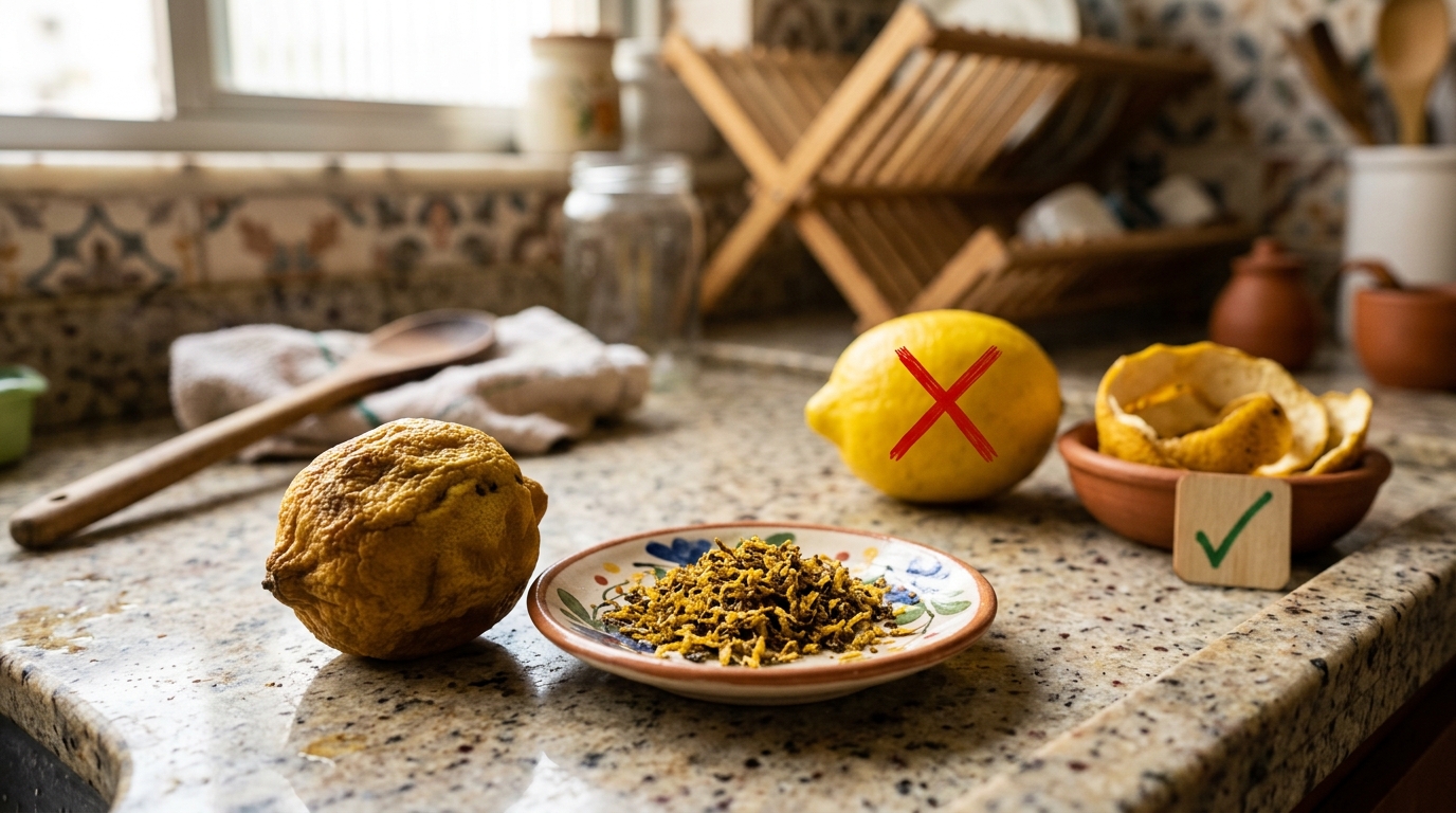 Se você tem limões murchos e ressecados em casa, você tem um tesouro em mãos: por que e para que serve?
