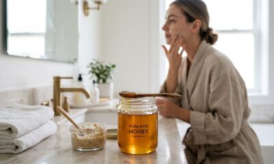 Máscara facial de mel para acne pode transformar sua pele