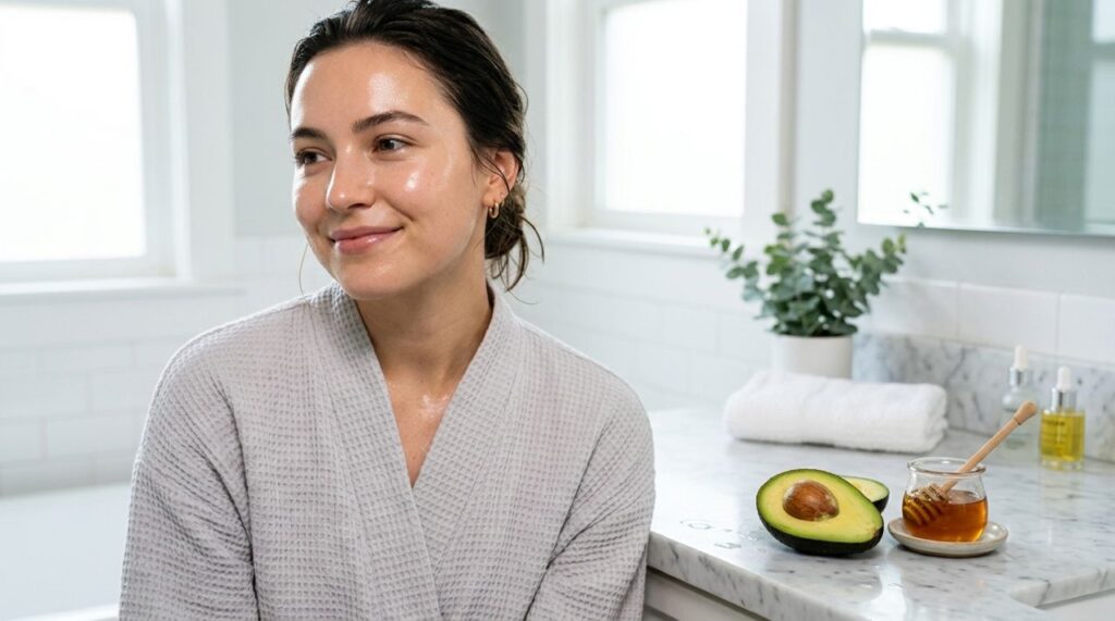Essa fruta tropical pode ser misturada com mel para hidratar e suavizar a pele ressecada