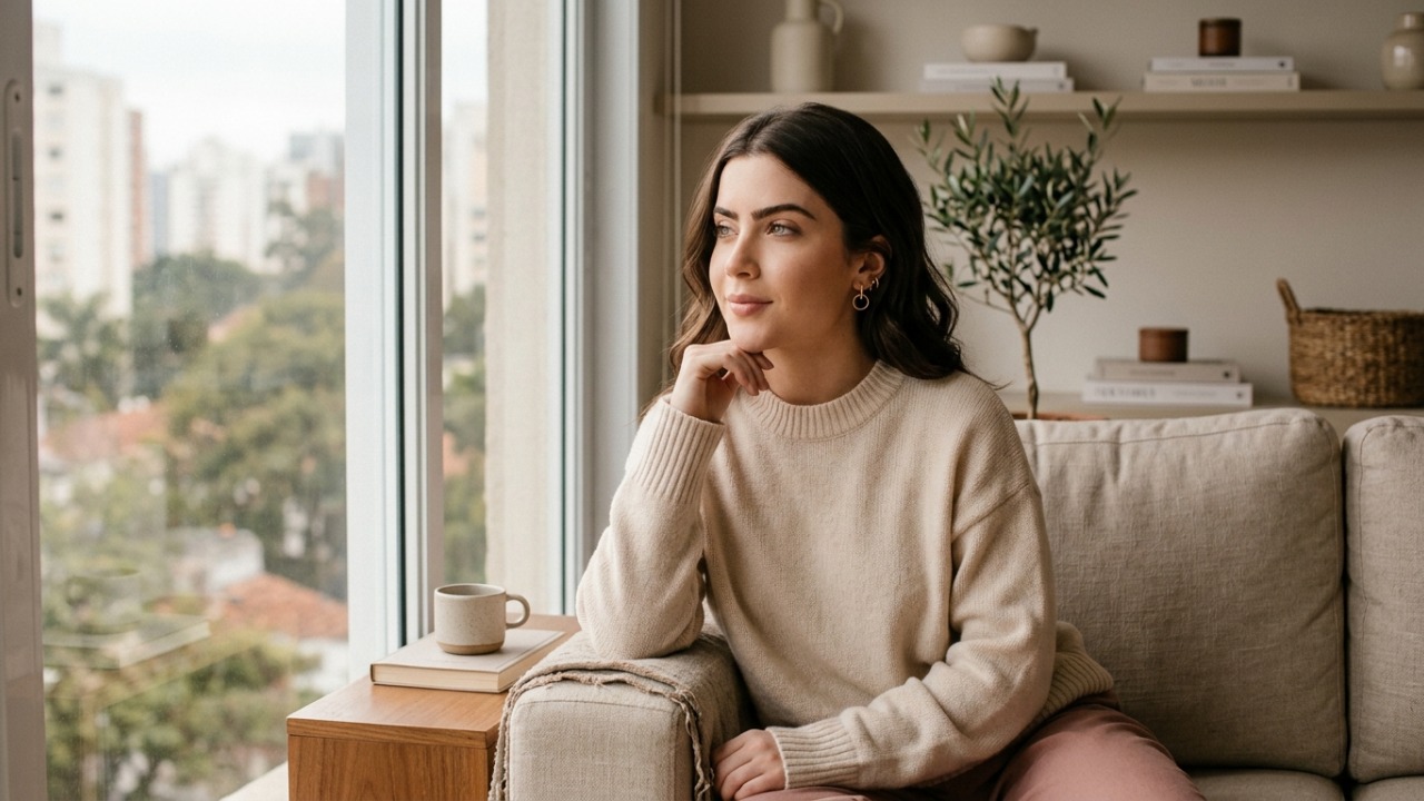 Jade Picon deixa uma reflexão sobre amor-próprio: "Partindo do ponto de que você é a sua única companhia para o resto da sua vida, você tem que aprender a lidar com você mesma."