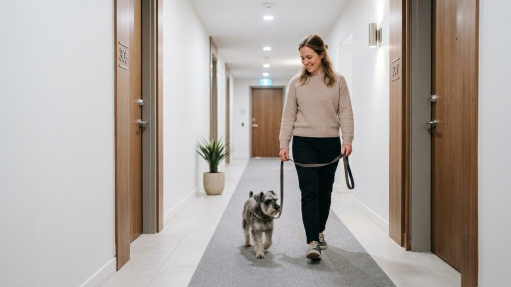 Moradora recebe ordem para retirar cachorro pequeno do apartamento em 30 dias, mesmo sem registros de latidos, sujeira ou incômodo aos vizinhos