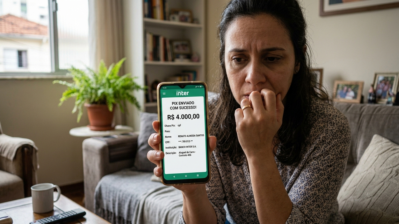 Mulher faz PIX de R$ 4 mil por engano e destinatário vira alvo de inquérito policial por apropriação indébita ao se recusar a devolver