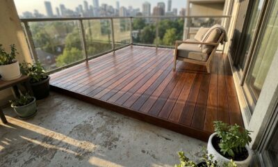 Marceneiro ensina instalar um deck de madeira sem remover o piso existente
