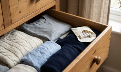 Colocar pedaços de giz dentro do guarda-roupa: para que serve e por que recomendam esse truque simples