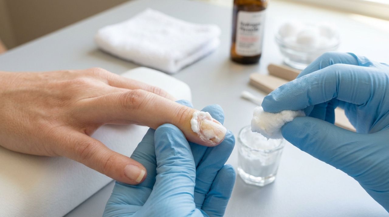 Esta mistura caseira simples pode ajudar a suavizar as manchas e recuperar a aparência natural das unhas amareladas após a retirada do esmalte