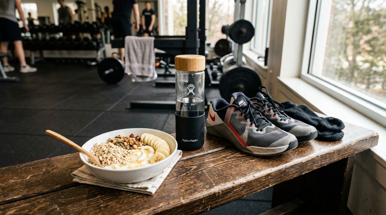 O ritual do pré-treino perfeito: o que comer para ter energia explosiva sem pesar no estômago
