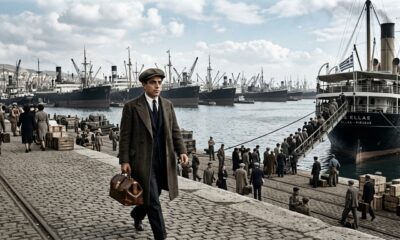 Ele fugiu como refugiado para a Argentina aos 17 anos sem nada, trabalhou como telefonista de madrugada, começou a importar tabaco e construiu uma das maiores frotas de navios do mundo, casando-se depois com a viúva de JFK