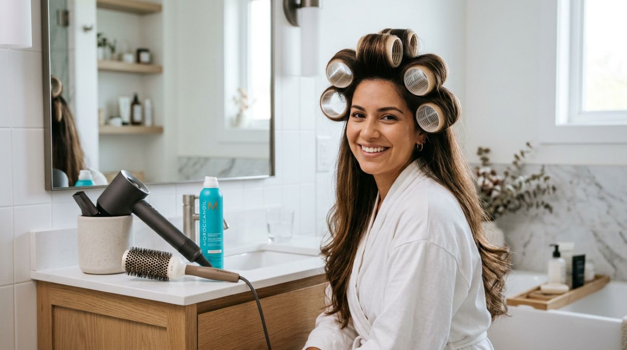 A finalização que promete deixar o cabelo com cara de produção profissional estilo anos 90