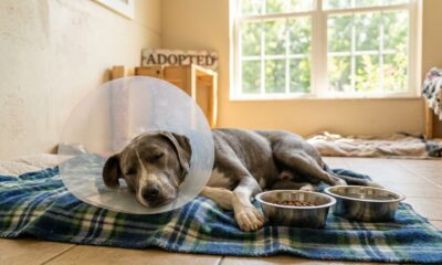 Cão com tumor no rosto tinha apenas 24 horas até um resgate mudar sua vida