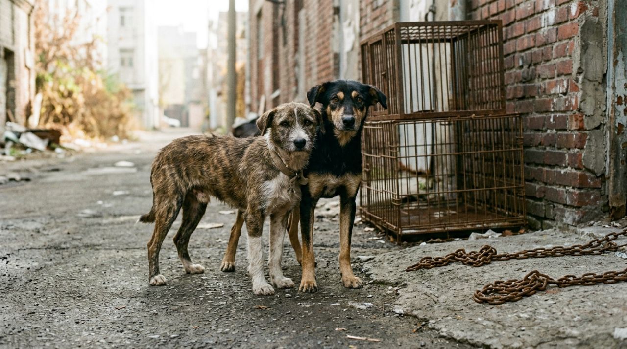 Irmãos Skinny Dog acorrentados a gaiolas passam por uma transformação emocionante