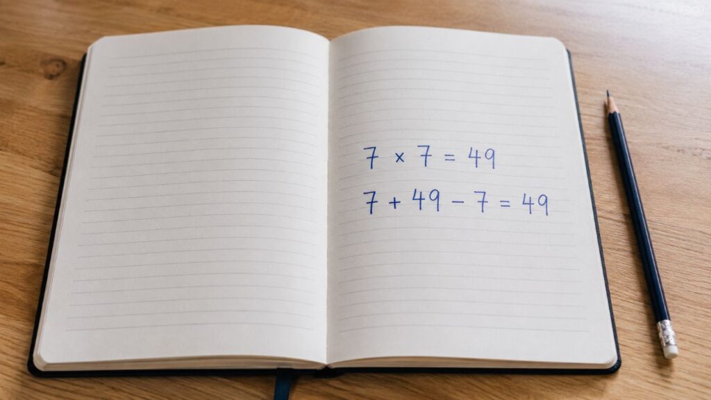 O cálculo 7 + 7 × 7 − 7 parece infantil, mas 68% dos adultos erram a resposta