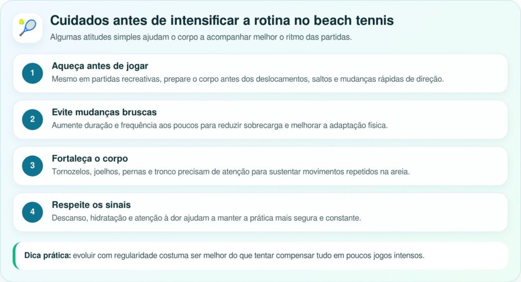 Beach tennis pode gastar até 1.680 calorias por semana e trabalhar o corpo inteiro