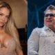 Larissa Ferrari e Marrone, em fotos separadas, a mulher sorrindo, o homem de óculos escuros
