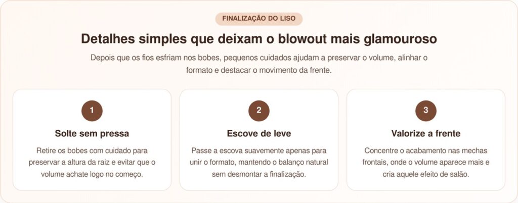 A finalização que promete deixar o cabelo com cara de produção profissional estilo anos 90