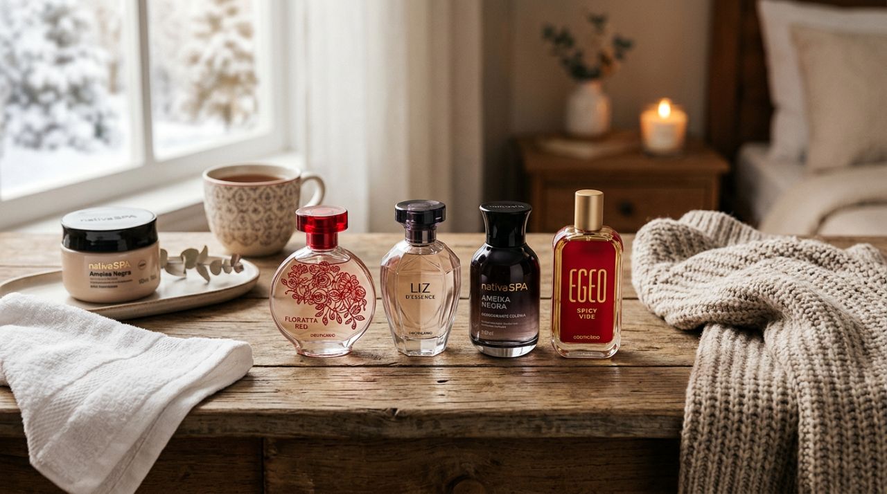 Como ter um aroma agradável no inverno: estes são os 4 melhores perfumes femininos que custam menos de R$ 150 e trazem conforto para a estação