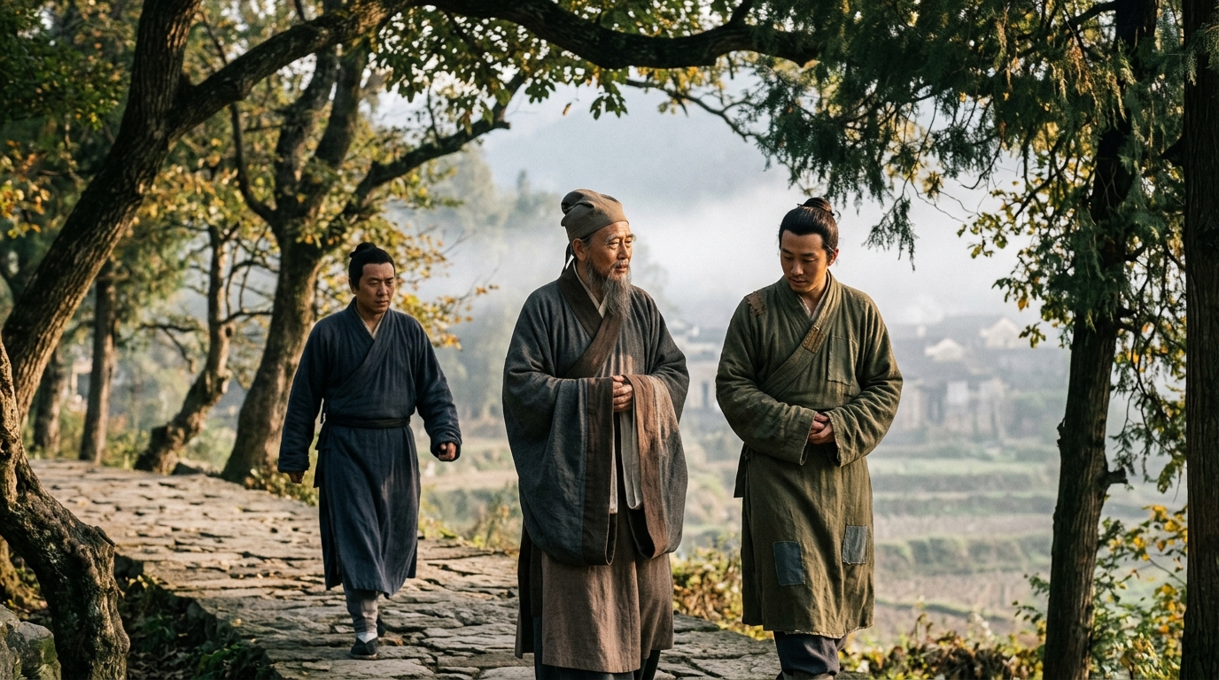 Provérbio chinês de Confúcio sobre aprendizado: "Se eu andar com dois homens, cada um deles será meu professor. Absorverei as virtudes de um e as imitarei, e corrigirei os defeitos do outro em mim mesmo"?