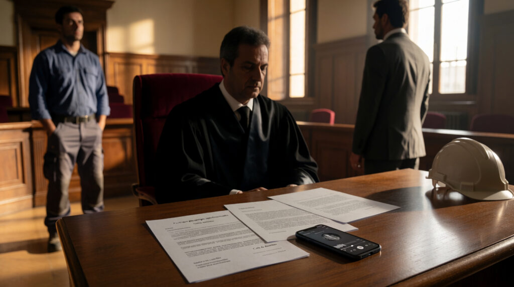 Funcionário diz: "Eu não vou trabalhar no sábado." E o dono o demite após um mês: "Quem manda aqui sou eu." Mas o tribunal decide a favor do trabalhador