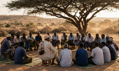 Provérbio somali do dia: "Se você não consegue resolver seus problemas em paz, você não consegue..." - este ditado inspirador ensina lições de vida sobre resolução de conflitos, cooperação, diálogo e por que a guerra é mais difícil de terminar sem a paz.